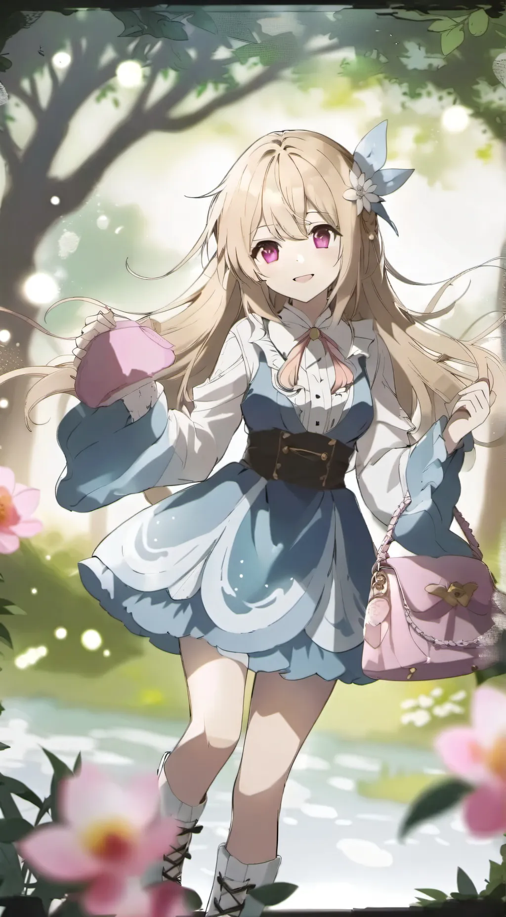 ai character: Maddie background
