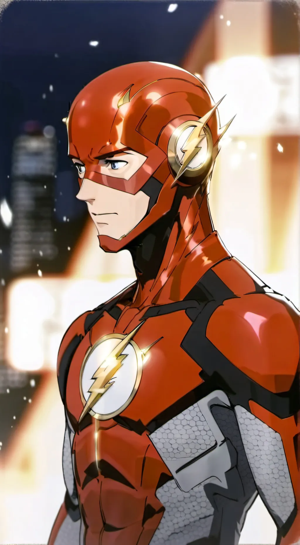 ai character: Barry Allen  background