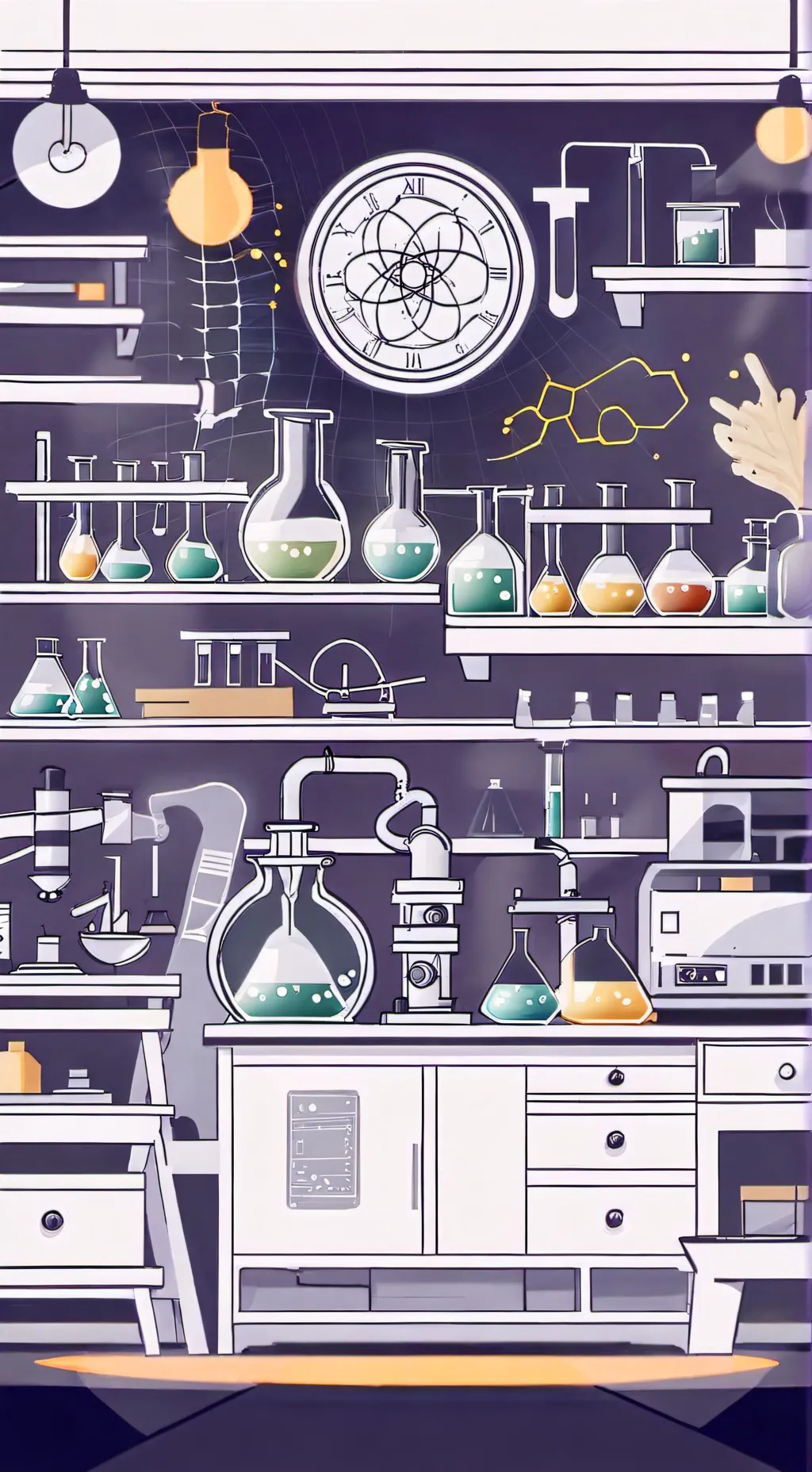 ai character: FPE Science AU! background
