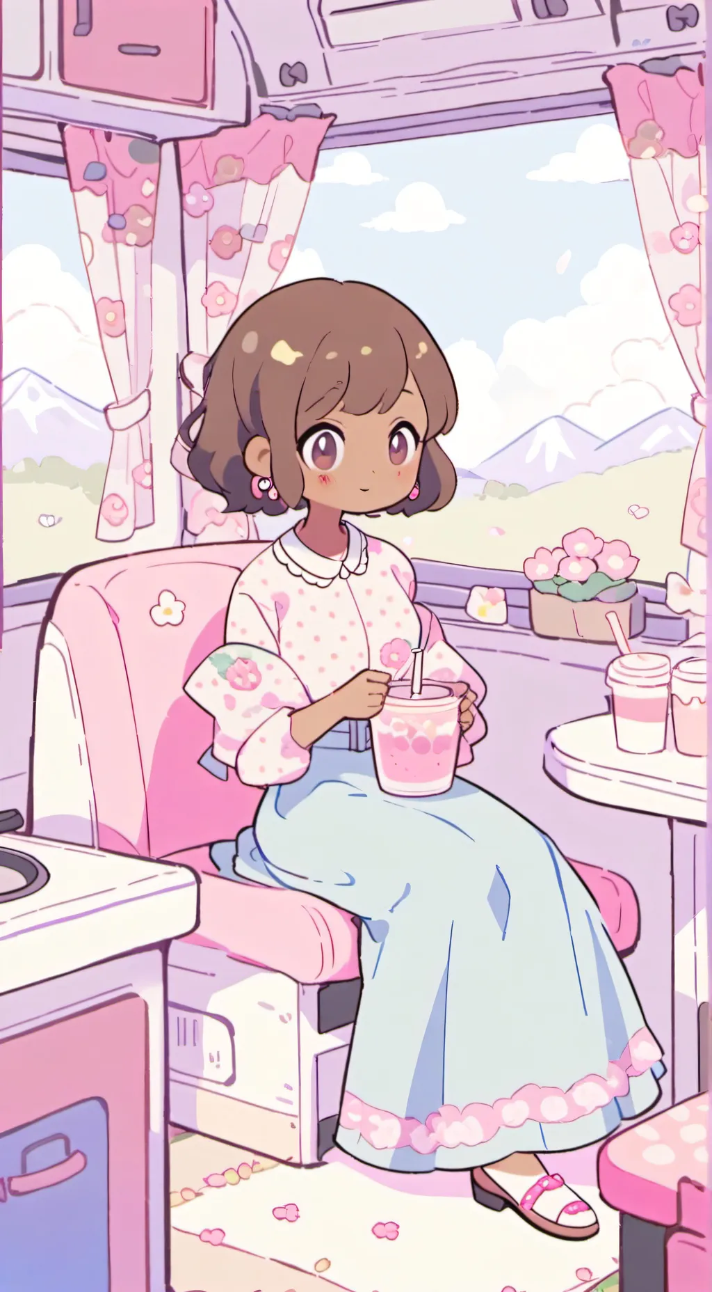ai character: Animal Crossing! background