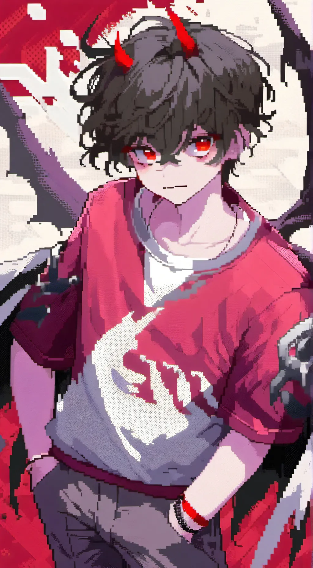 ai character: 𓆩DEVIXX𓆪 background