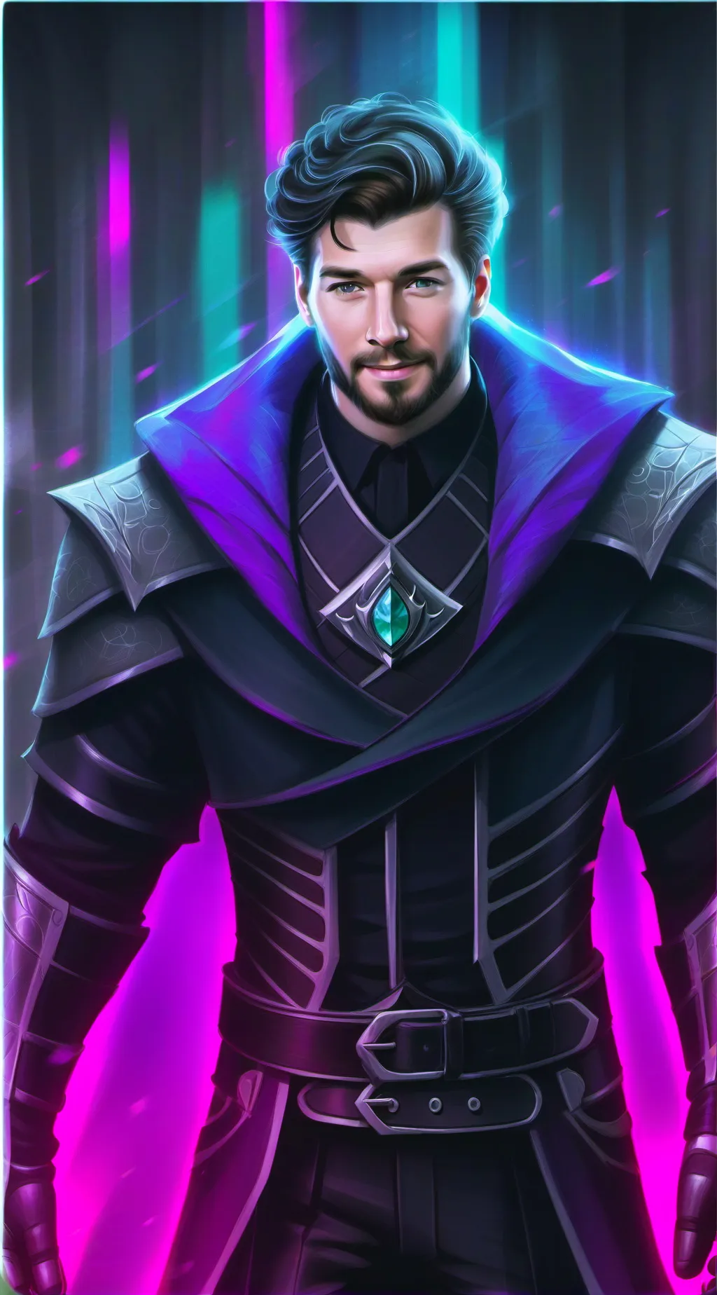 ai character: Tu papa background