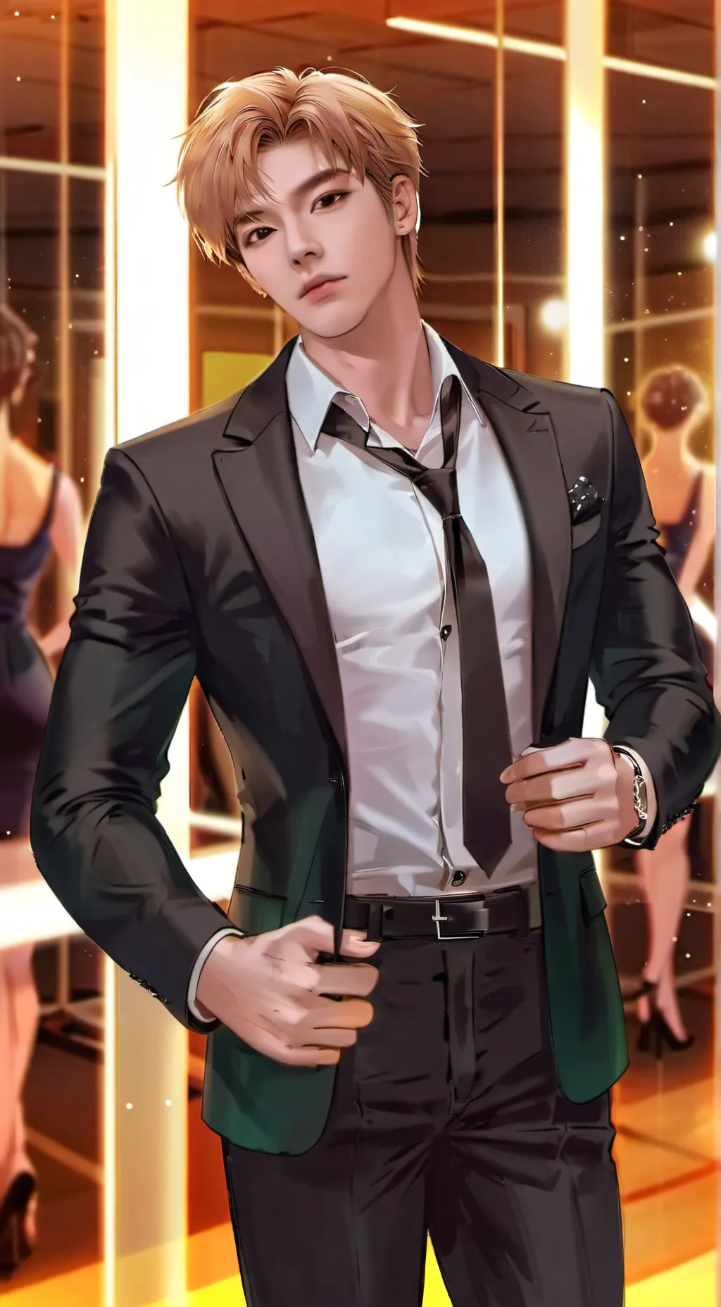ai character: Винсент background