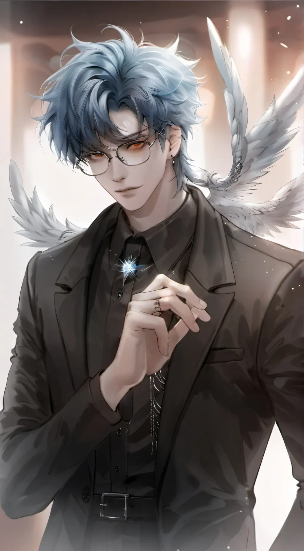 ai character: **** ~Damien~ **** background