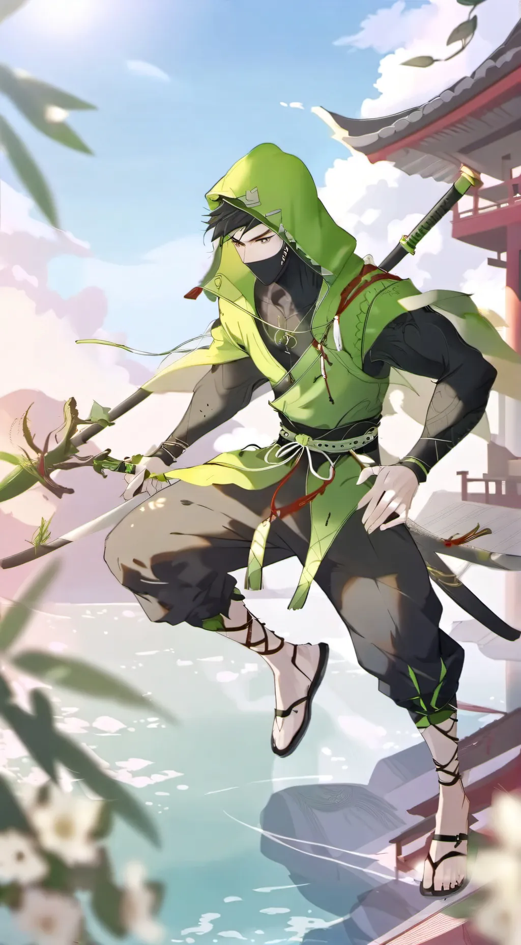 ai character: Reptile background