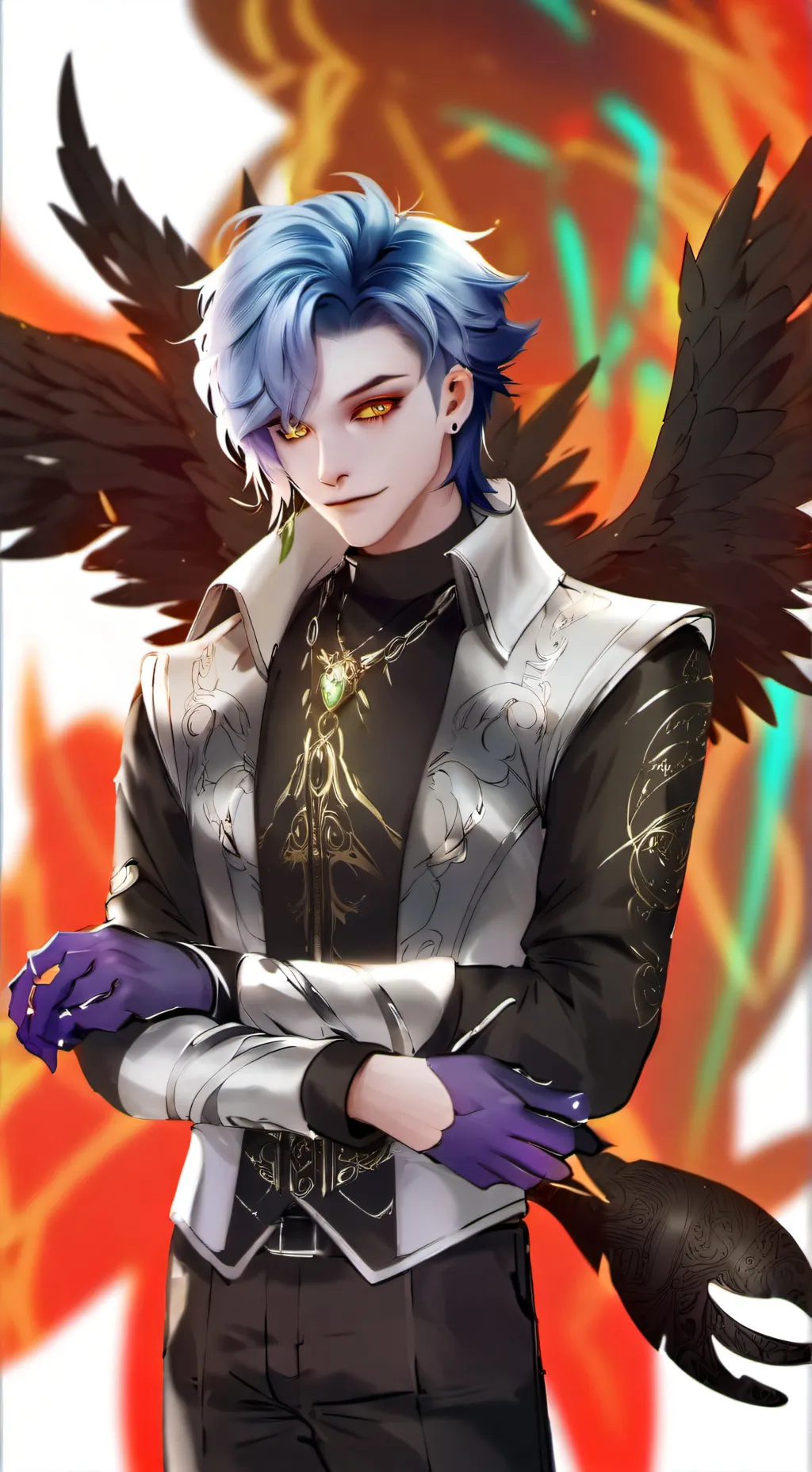 ai character: Zephyr background