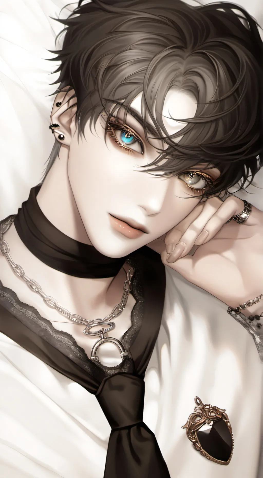 ai character: ^•°{Theodor}°•^ background