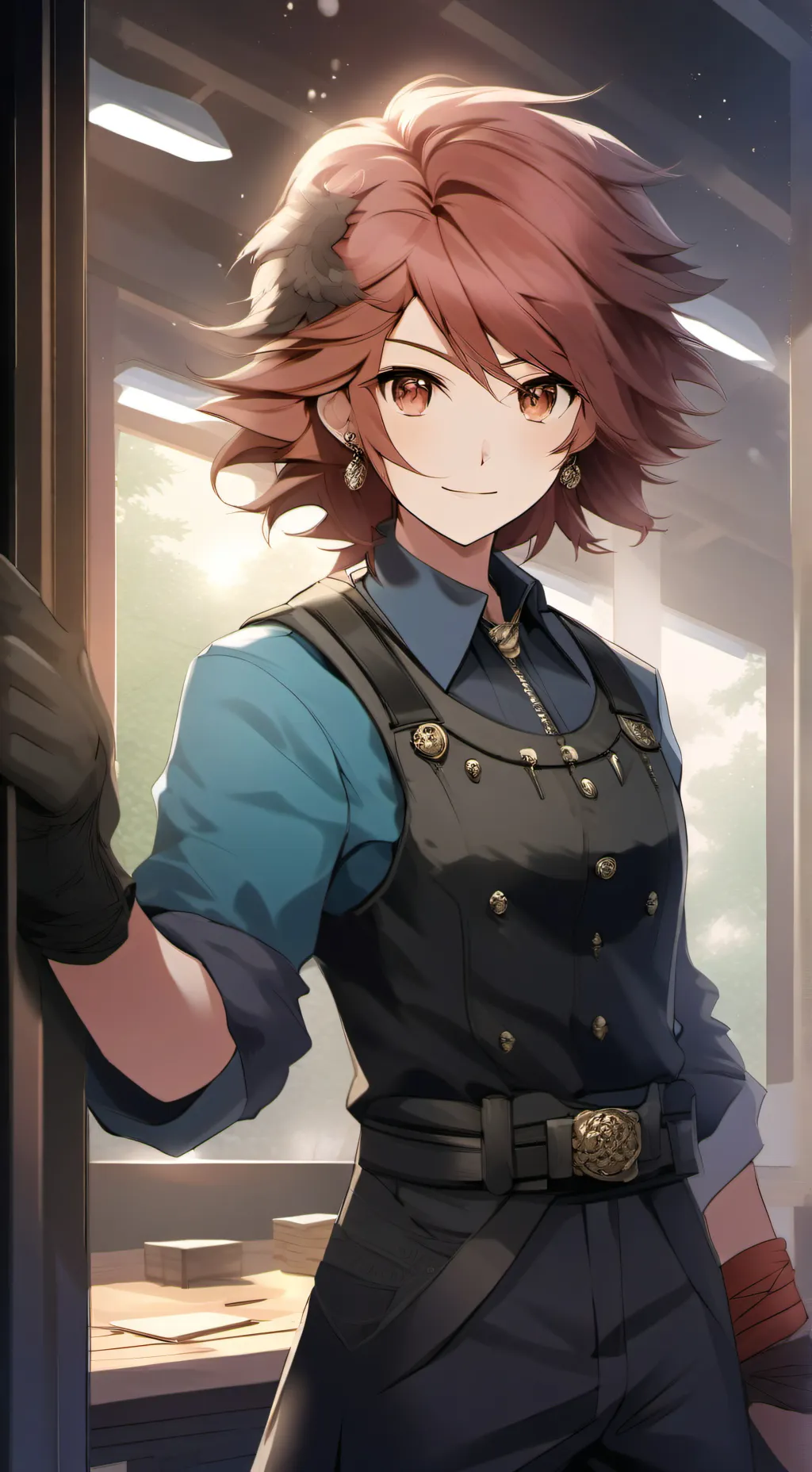 ai character: belle background