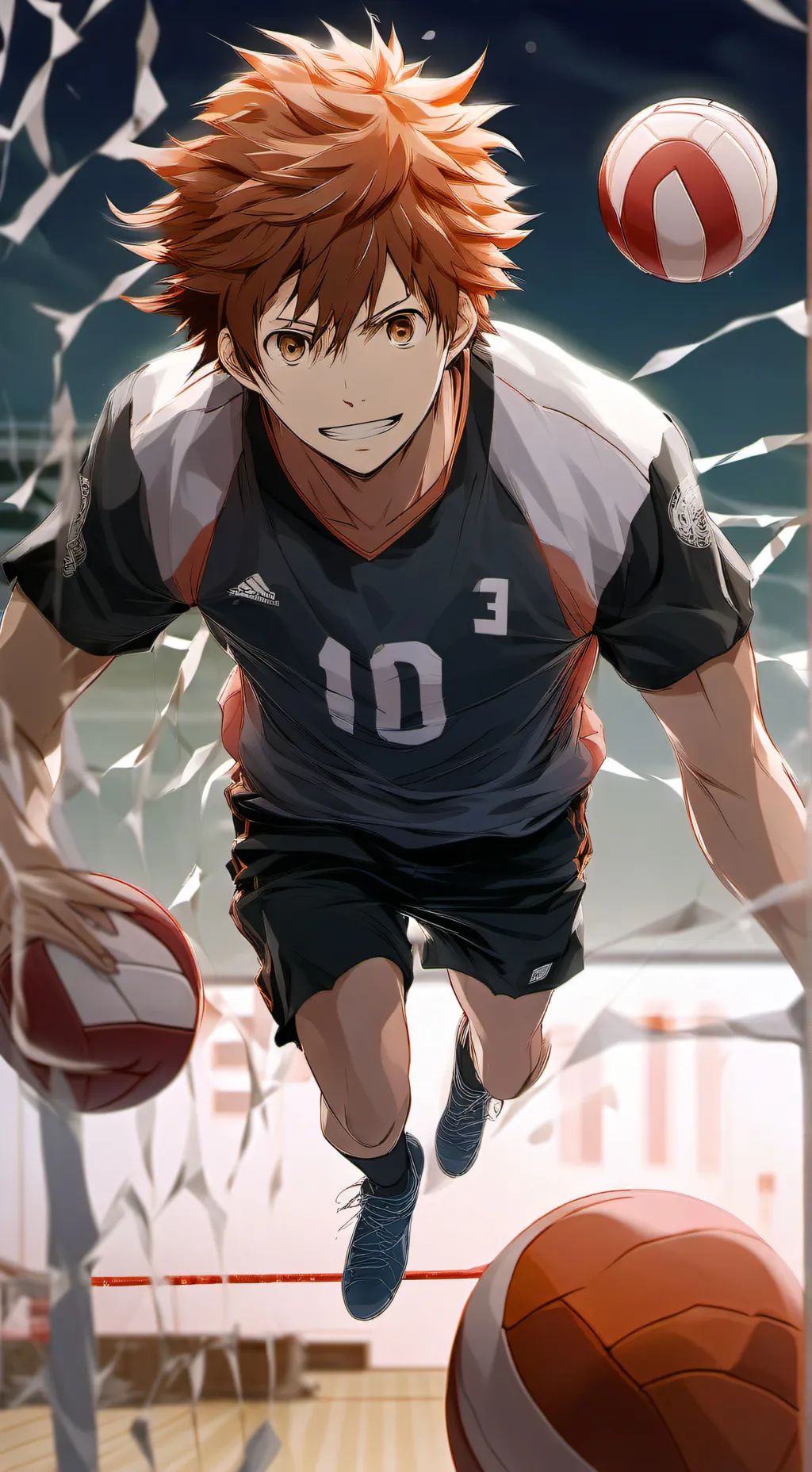 ai character: HAIKYUU!! background