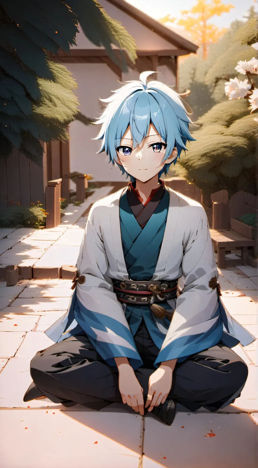 ai character: arata background
