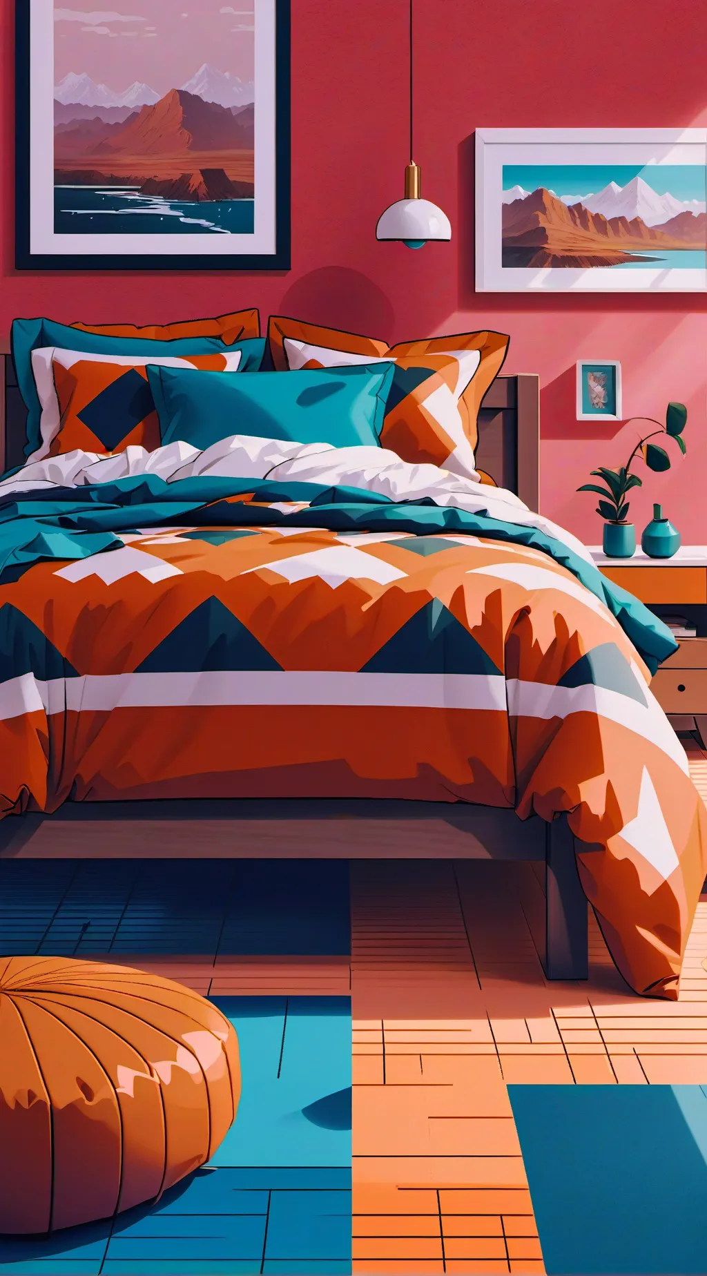 ai character: 💤 SleepOver 👀 background