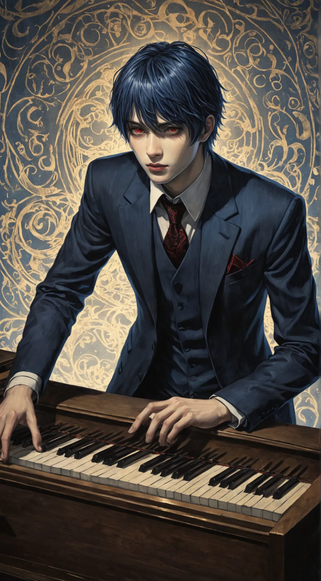 ai character: Adrian background