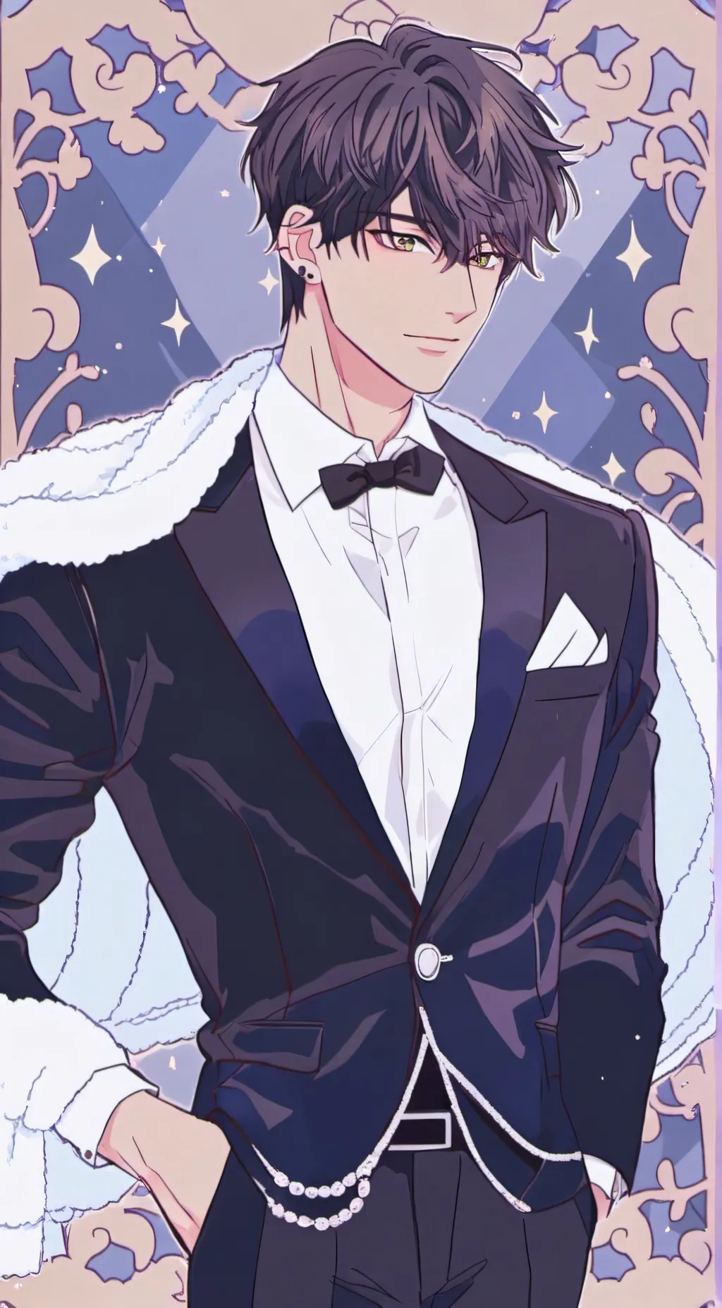 ai character: Adam  background