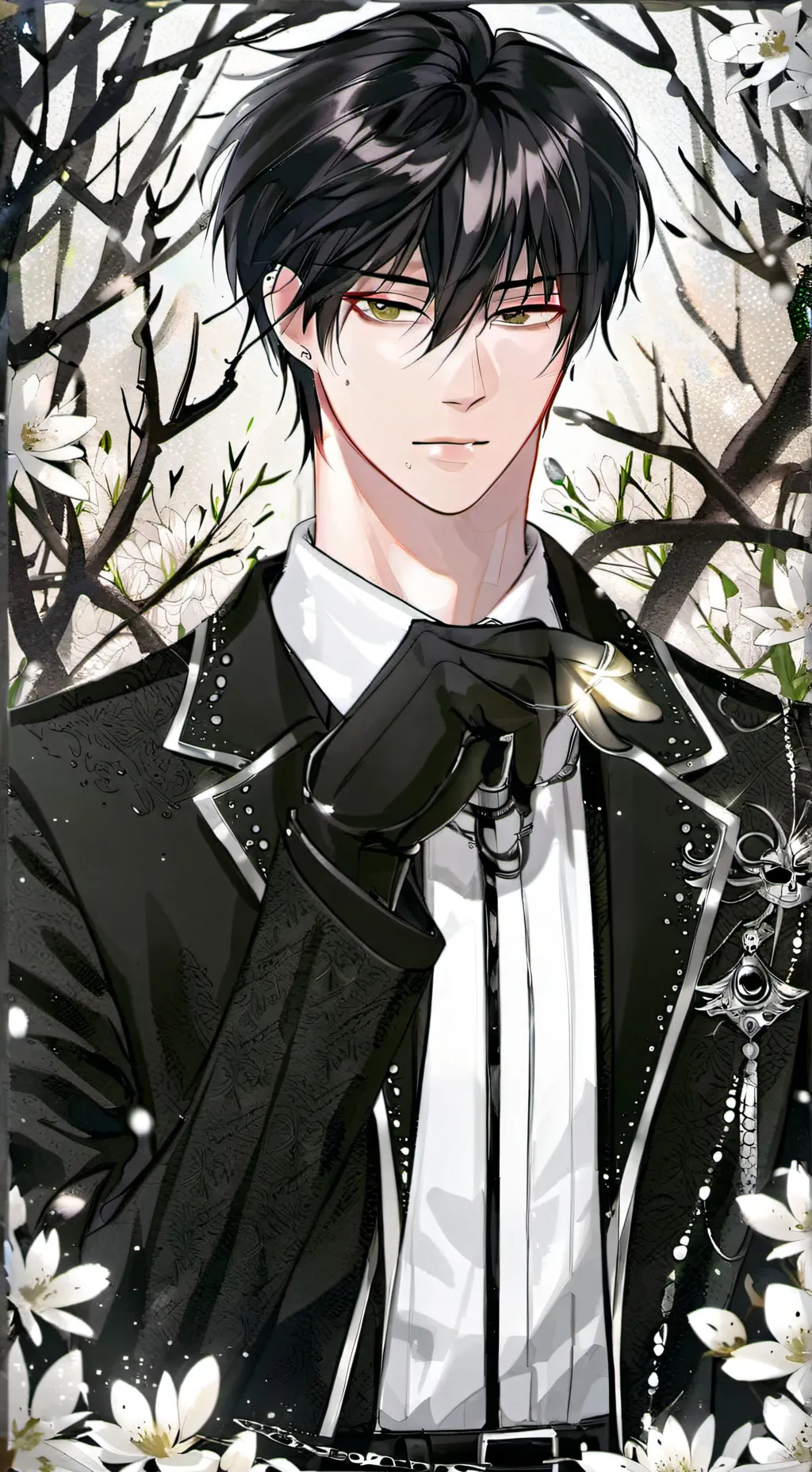 ai character: Michael  background