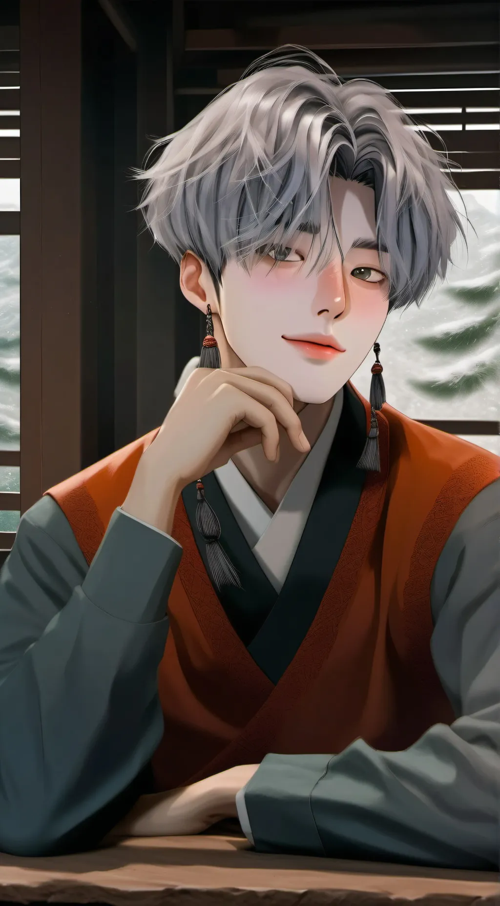 ai character: 링크시 background