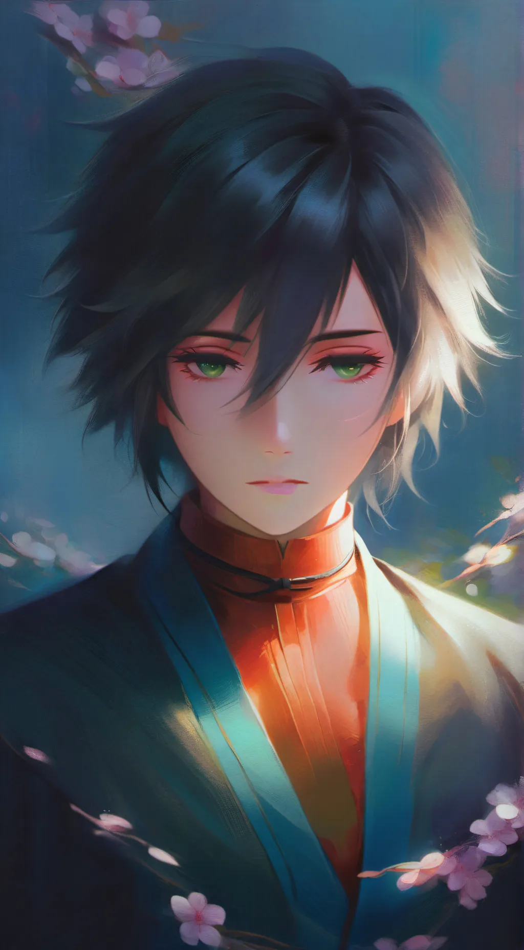 ai character: tomioka  background