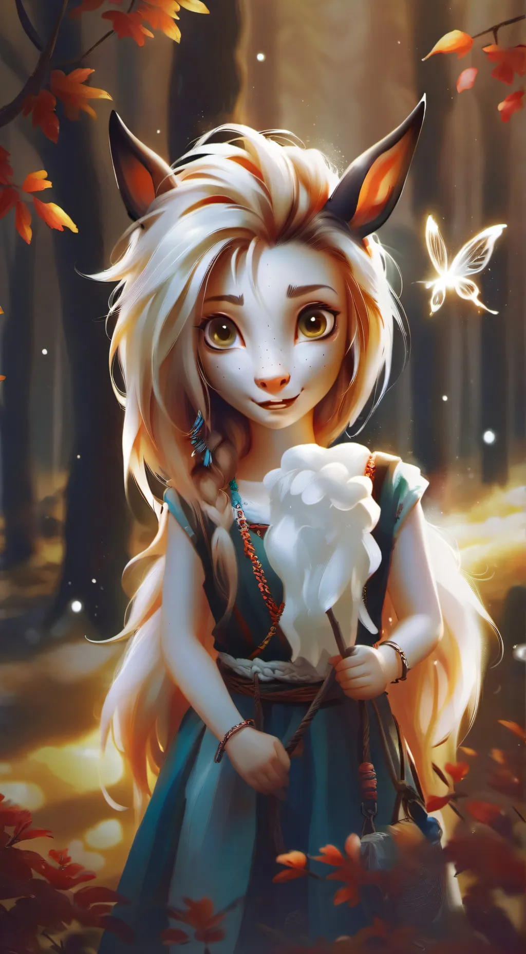 ai character: Arielle background