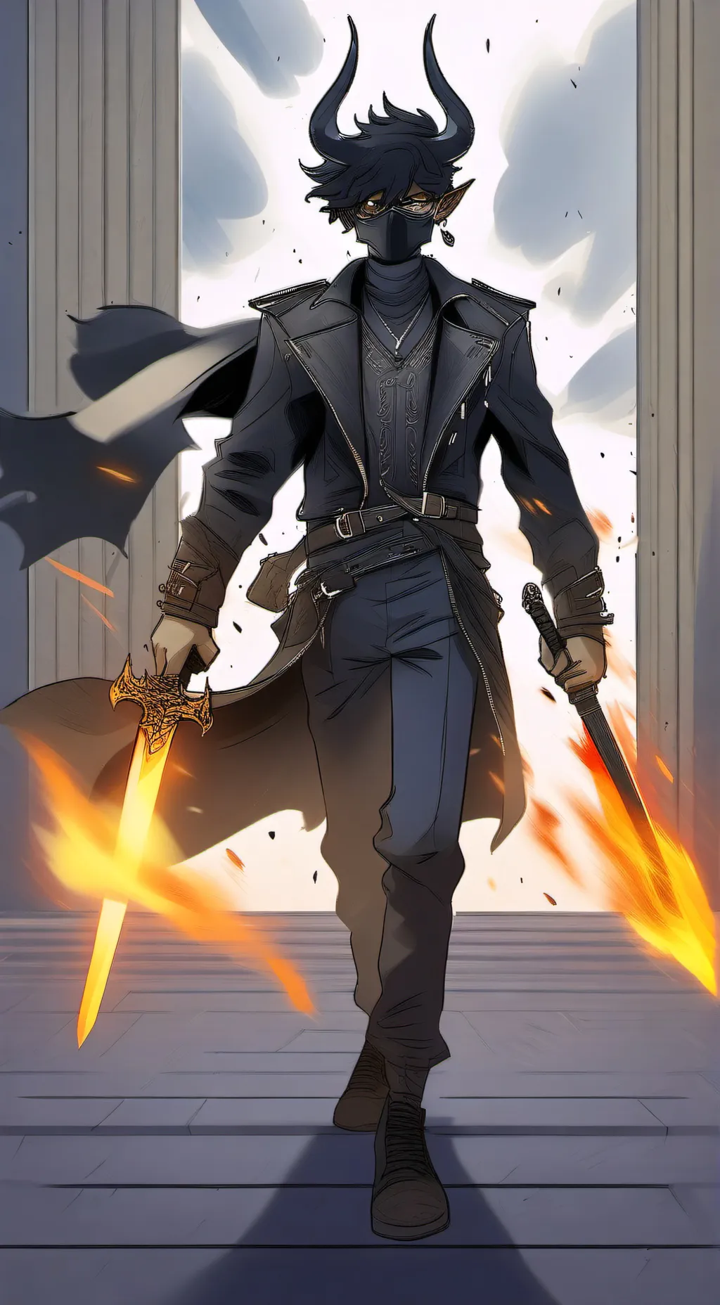 ai character: Prince Michael  background