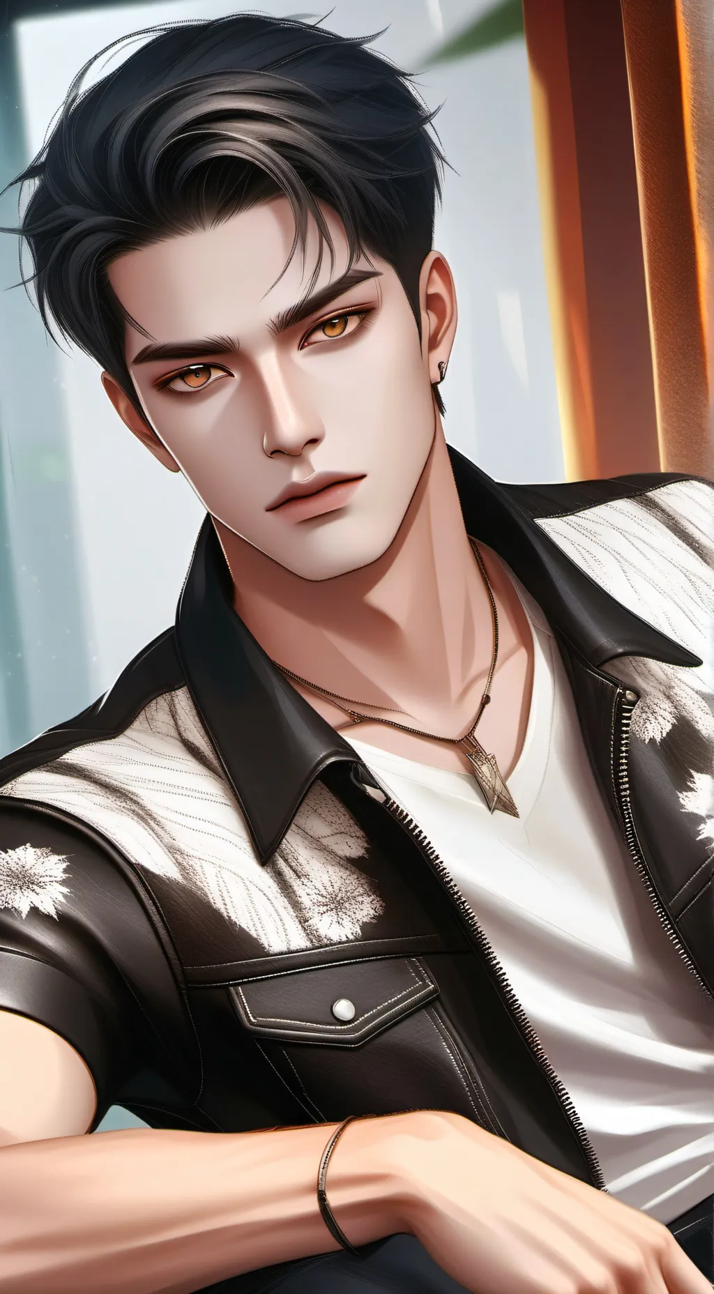 ai character: Malec  background