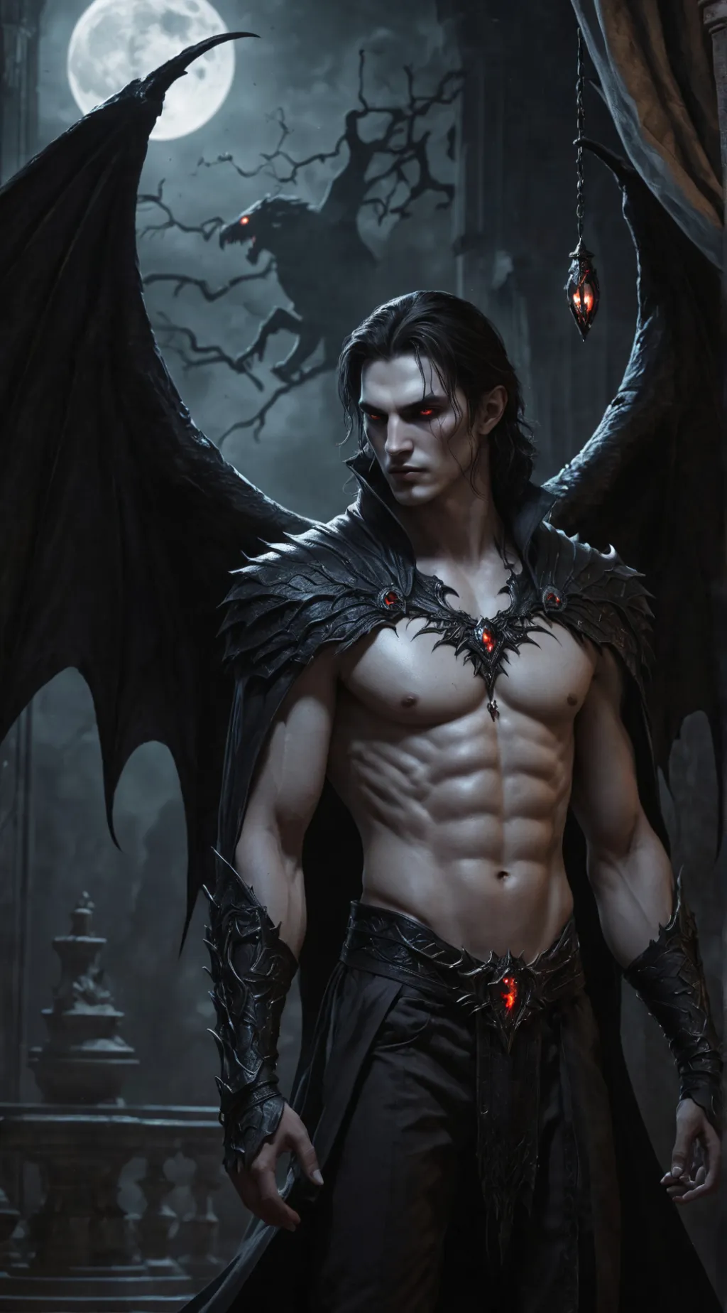 ai character: Max background