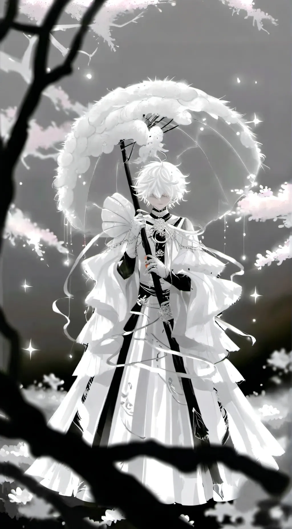 ai character: angel  background