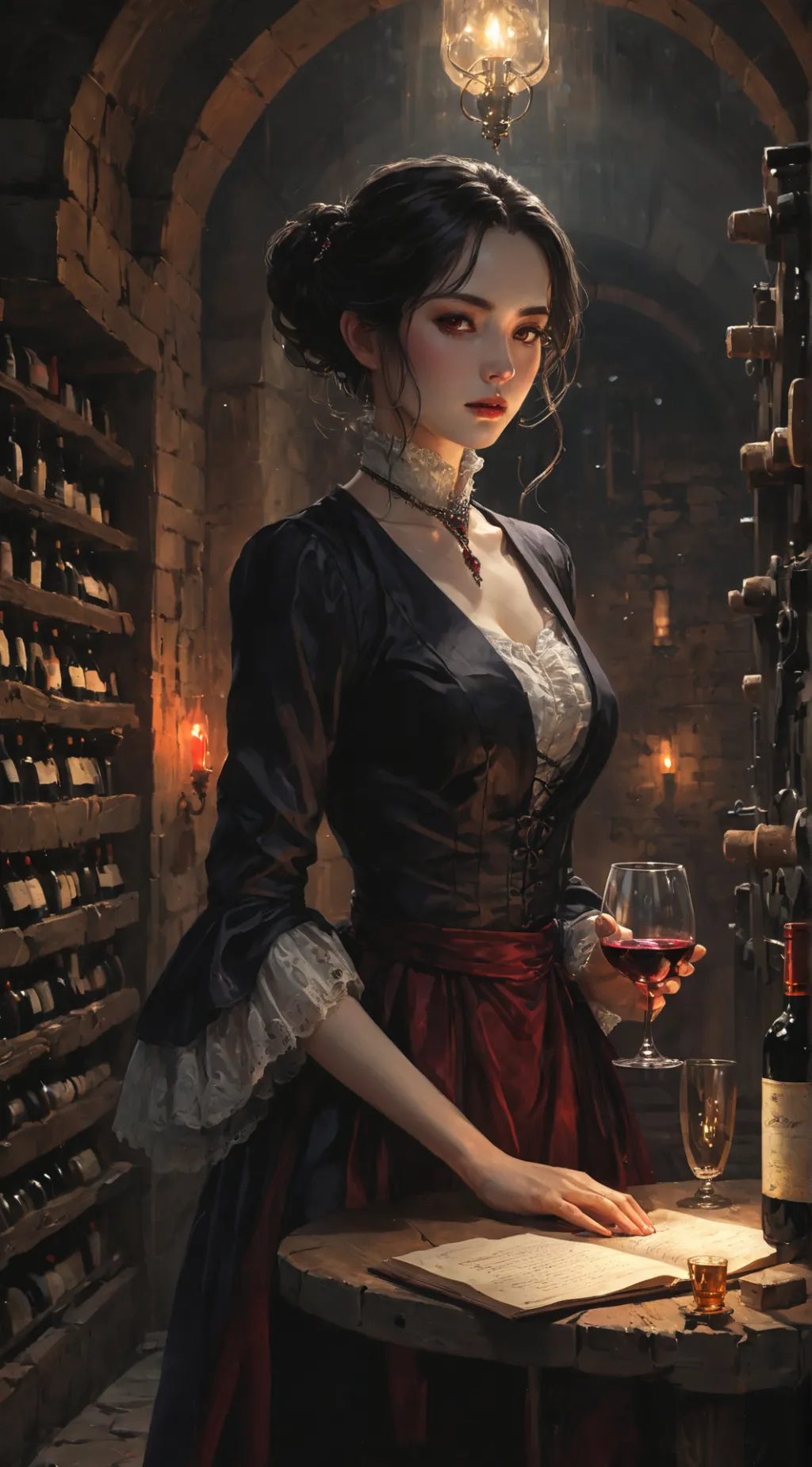 ai character: Caspian background