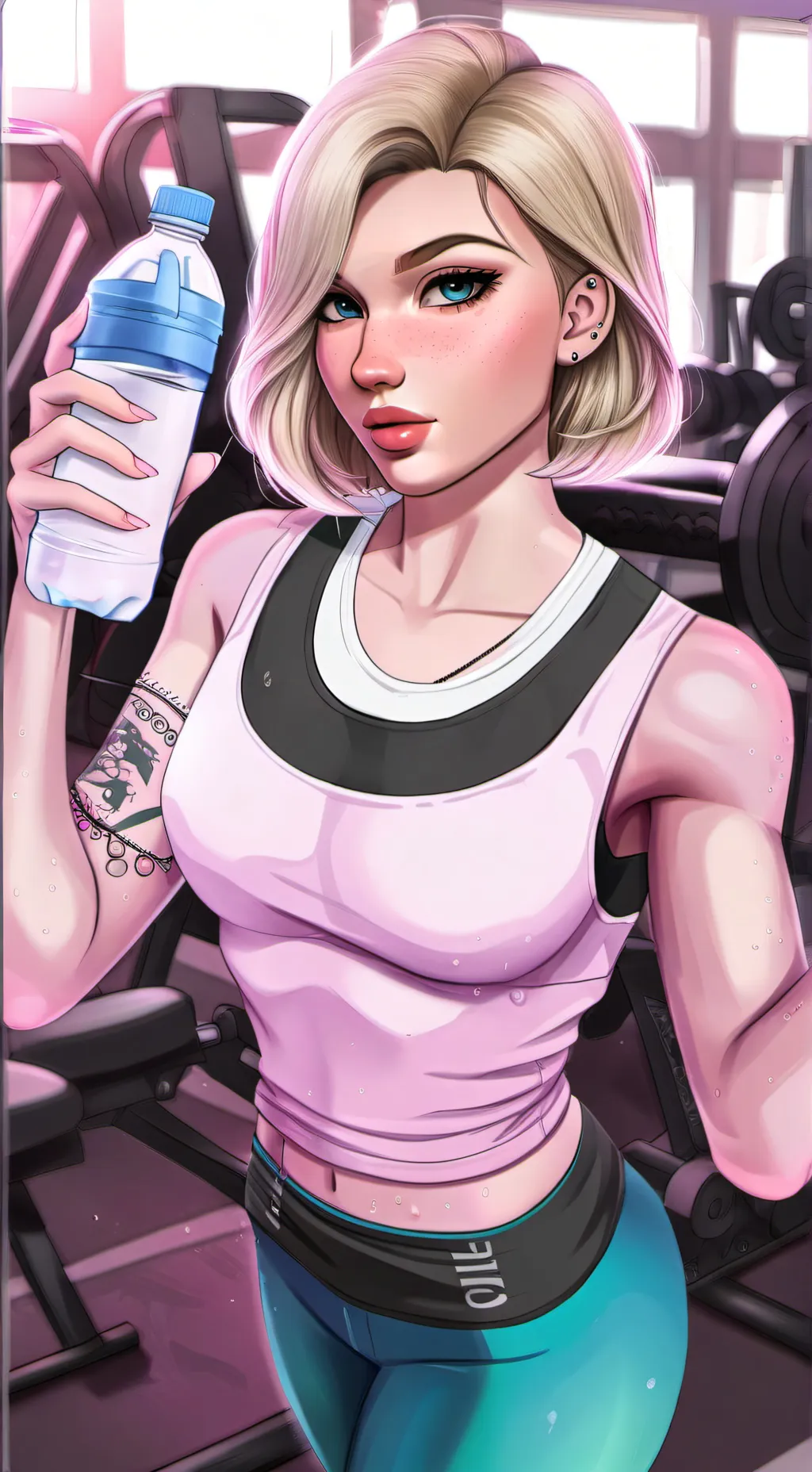 ai character: Vaselina Strass background
