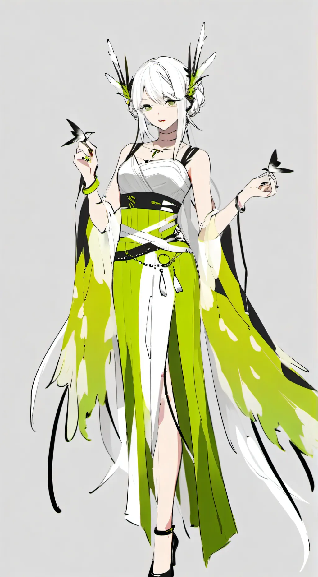 ai character: Kny/murder drones background