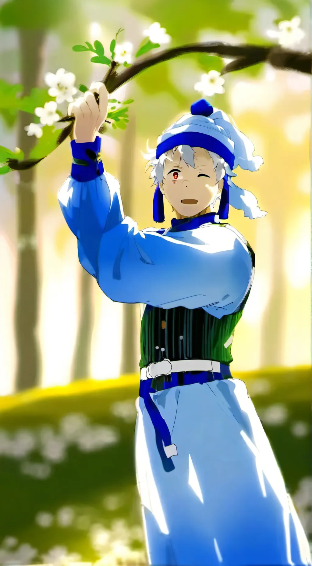 ai character: Lucas  background