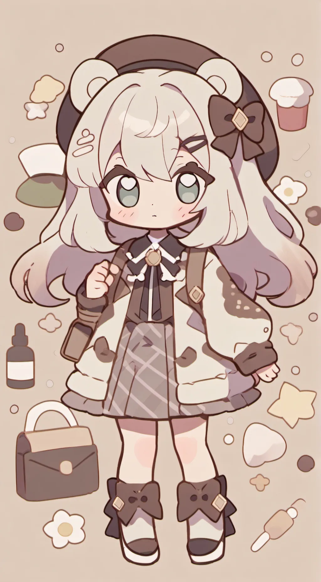 ai character: KNY hashira! background