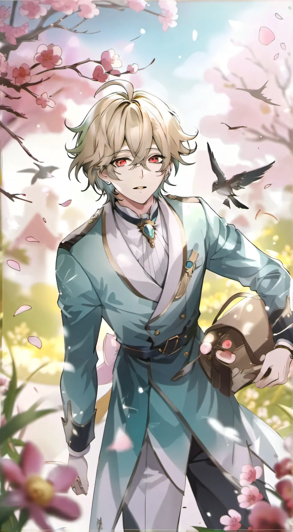 ai character: Azulin background