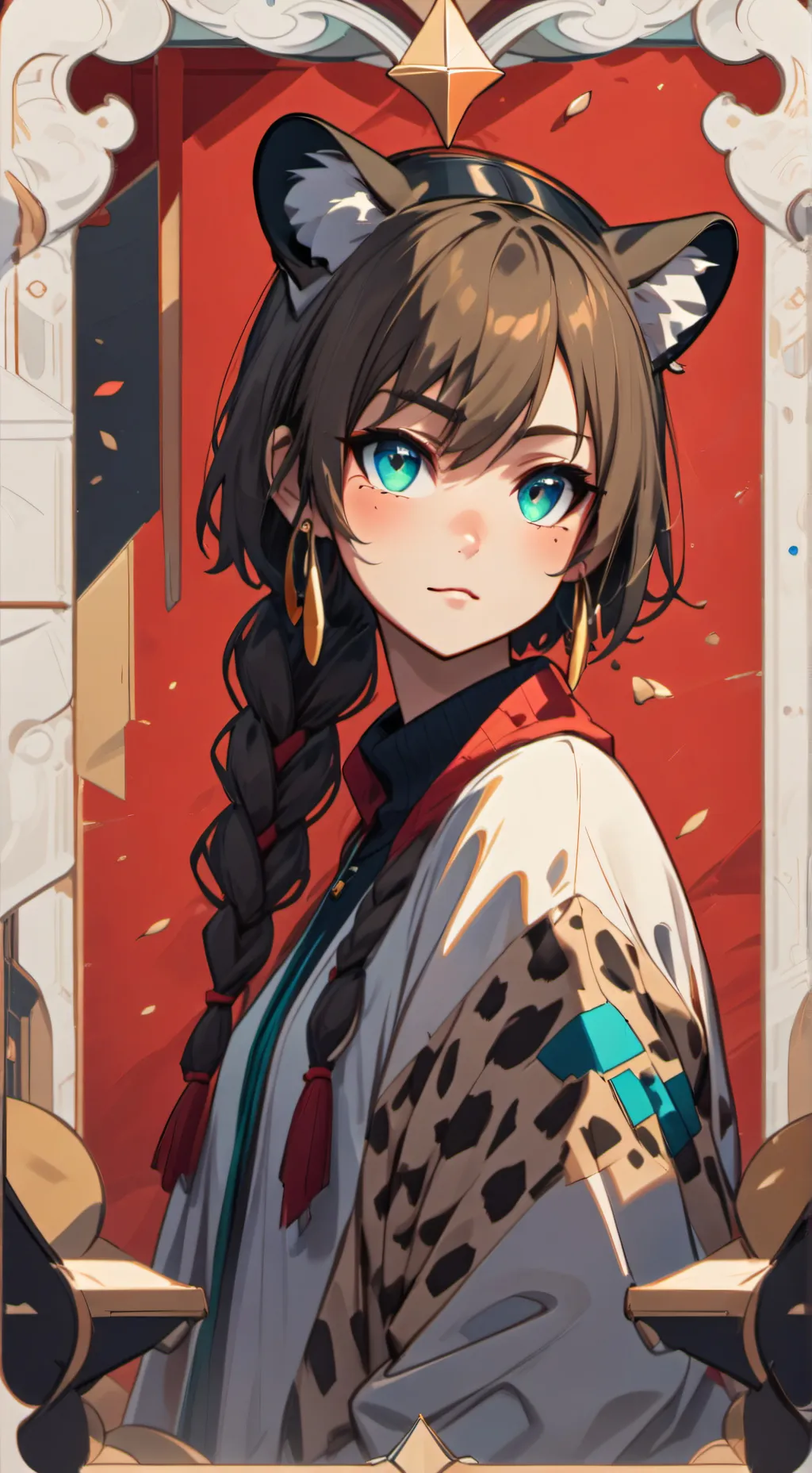 ai character: Leopardgeist background