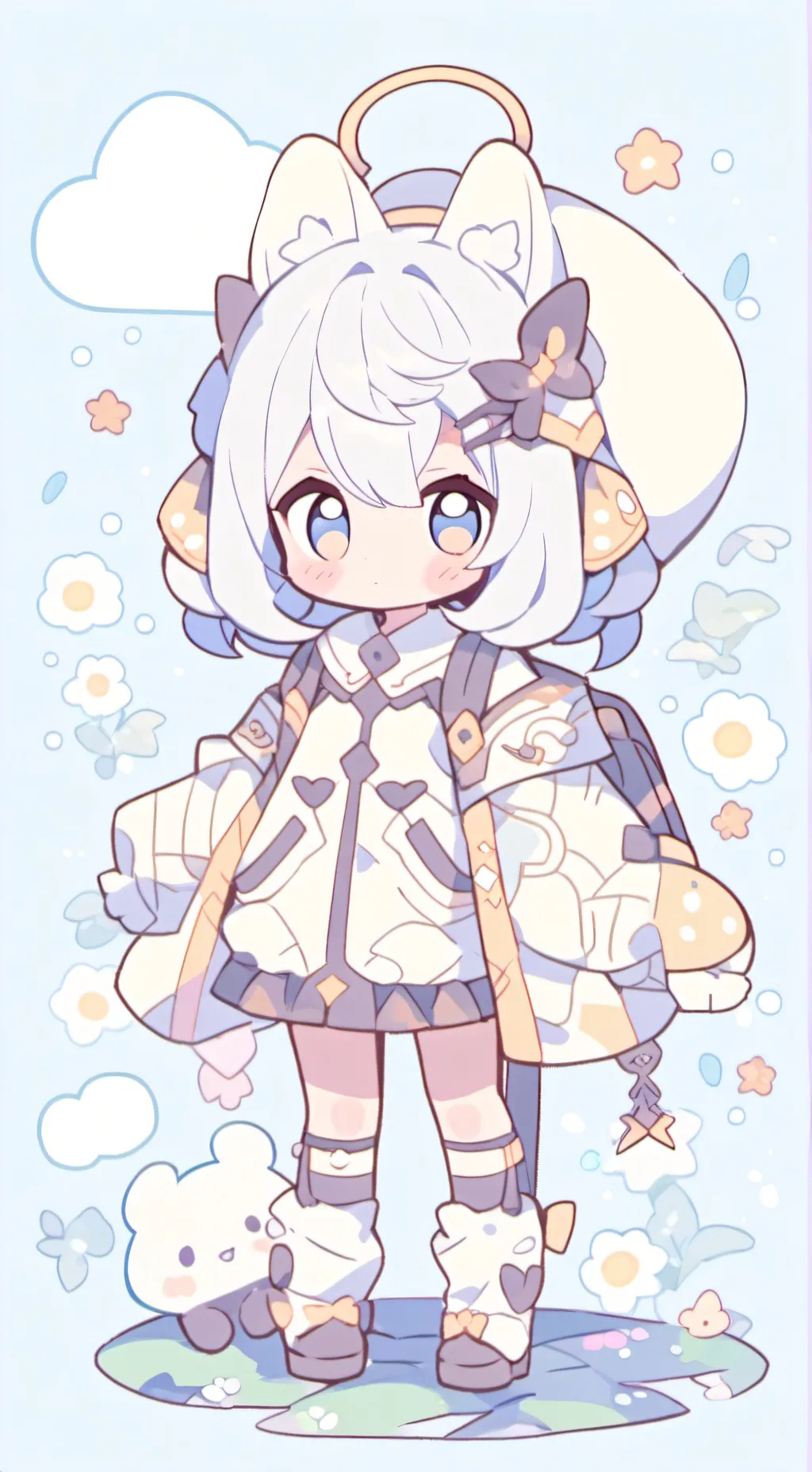 ai character: Настя background