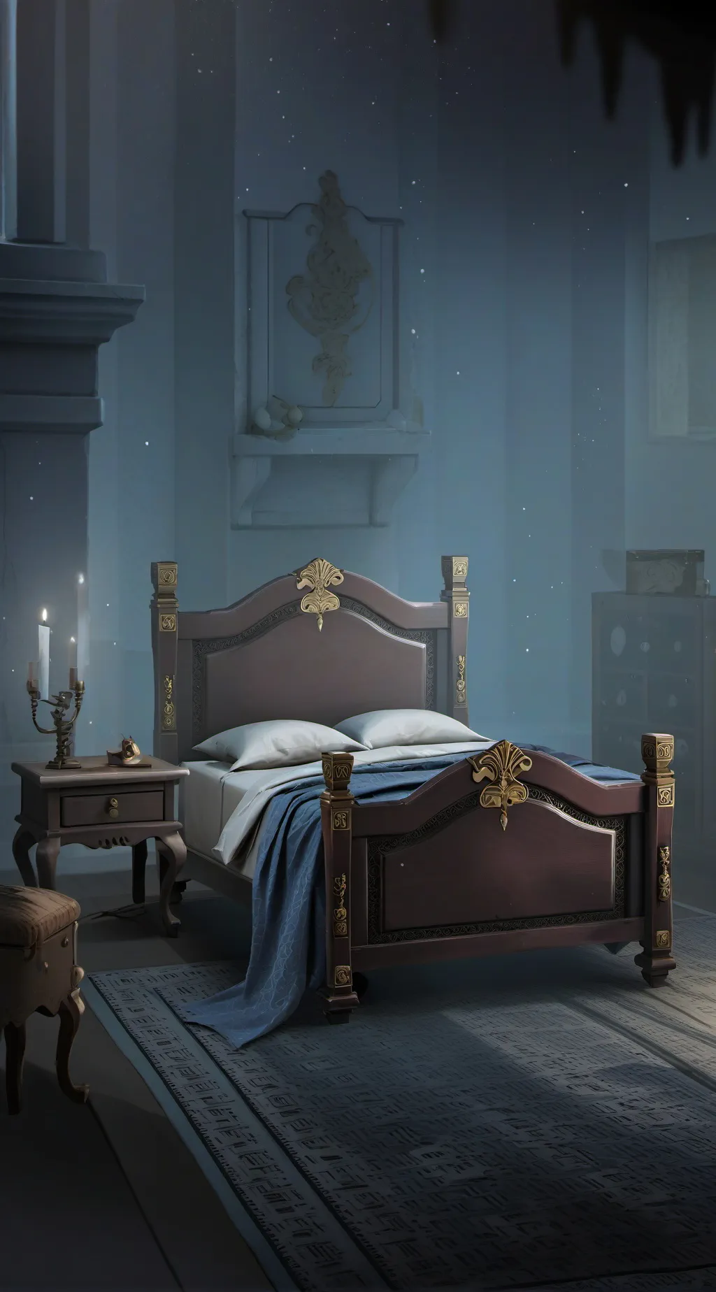 ai character: Sleepover Remake background