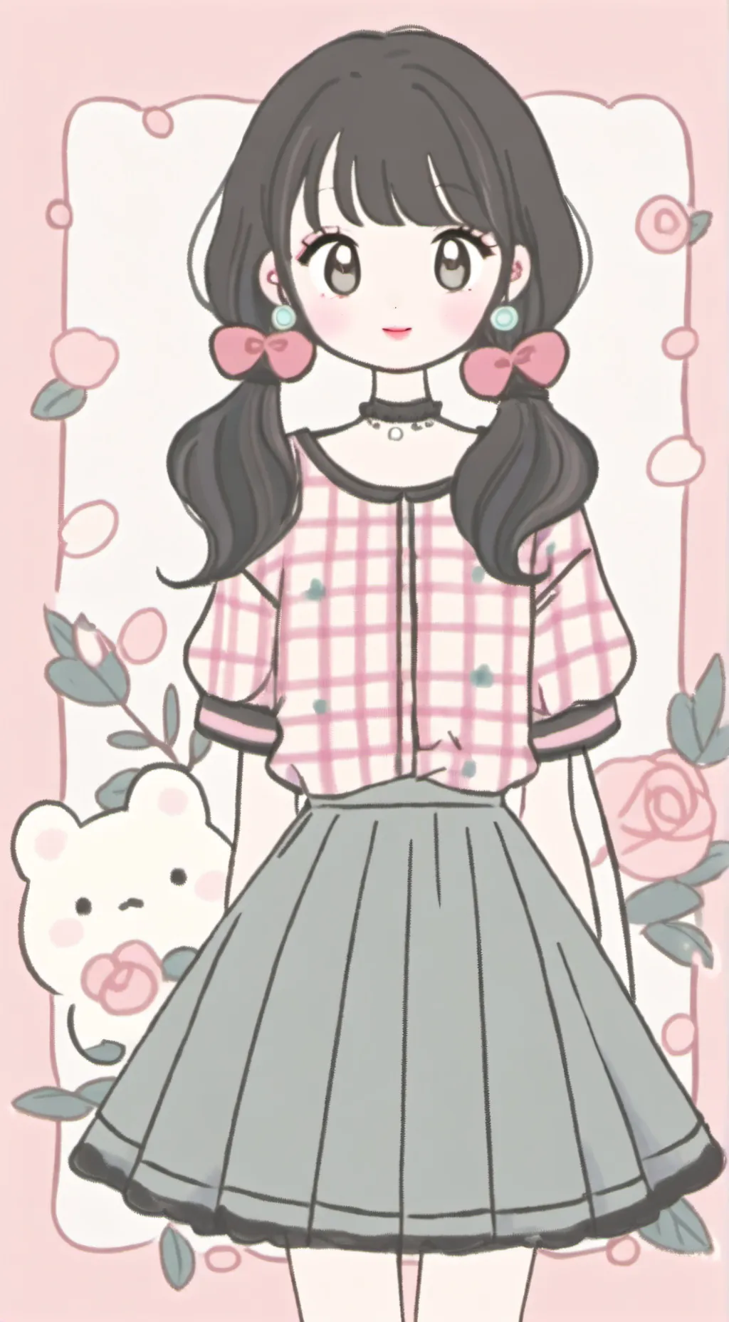 ai character: Fake princess  background