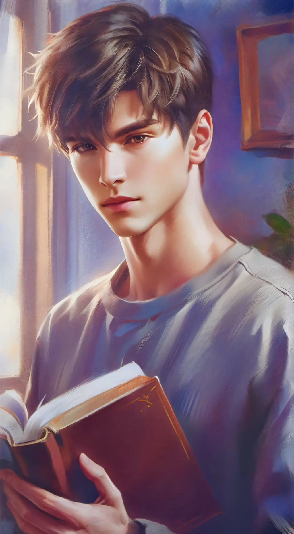 ai character: Grayson background