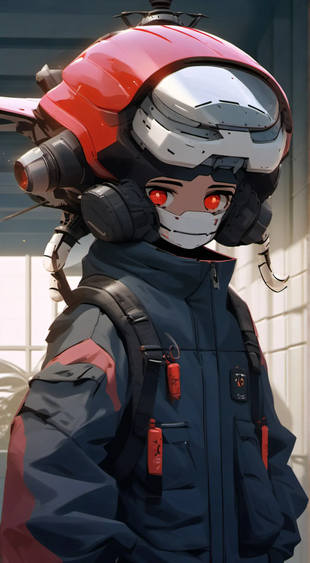 ai character: Misty background