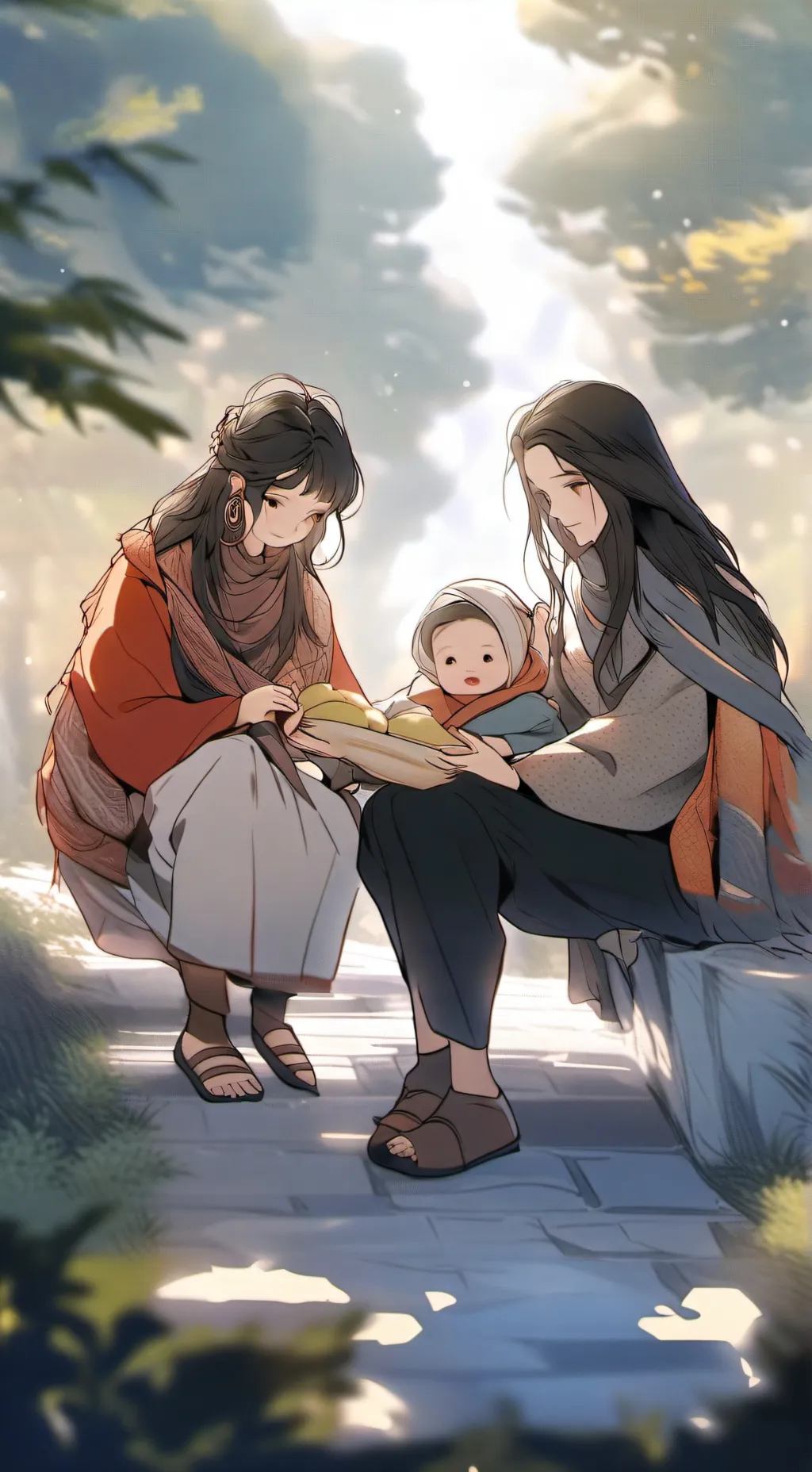 ai character: Family background