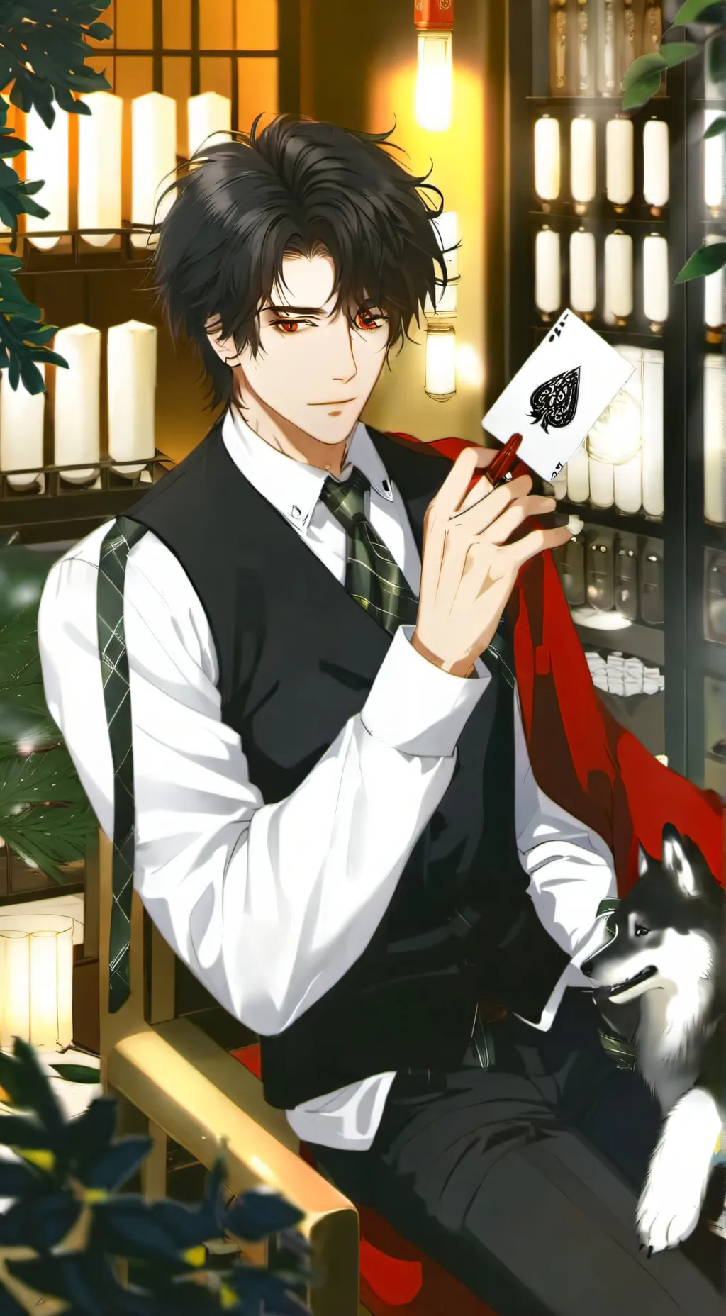 ai character: alex background