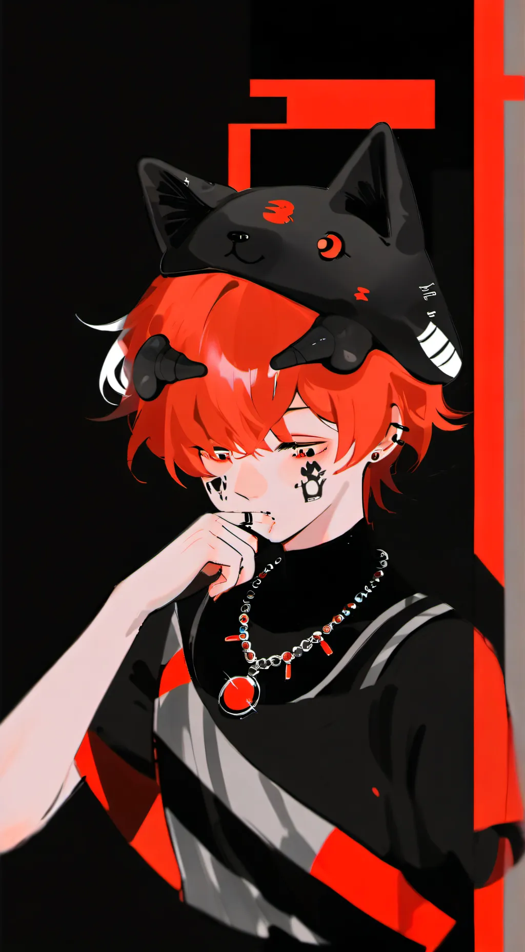 ai character: shoto😁 background