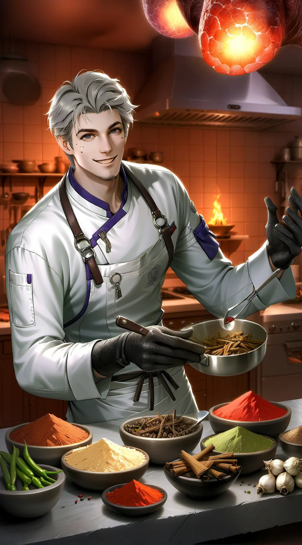 ai character: Nikolas Verve background