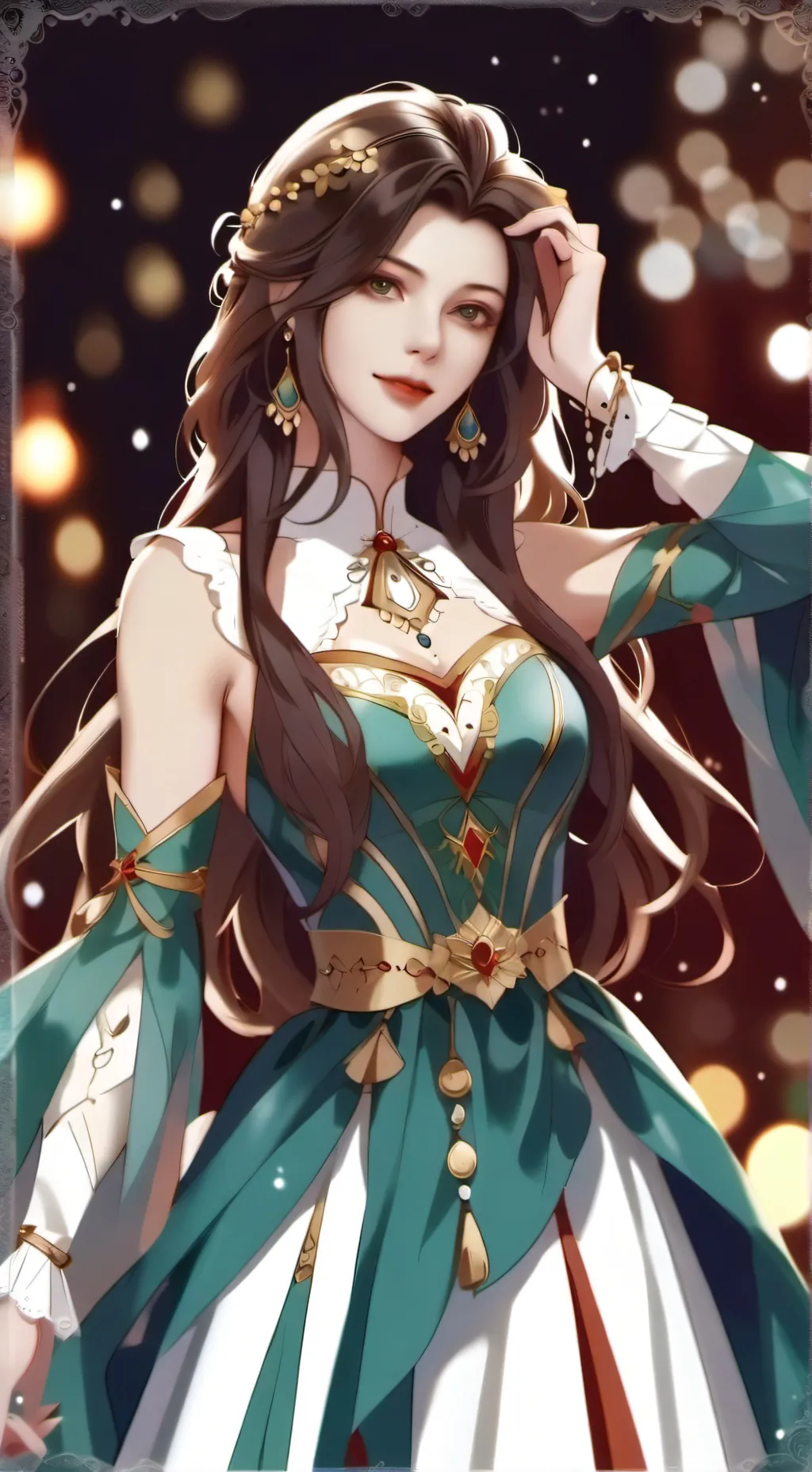ai character: Fiona  background