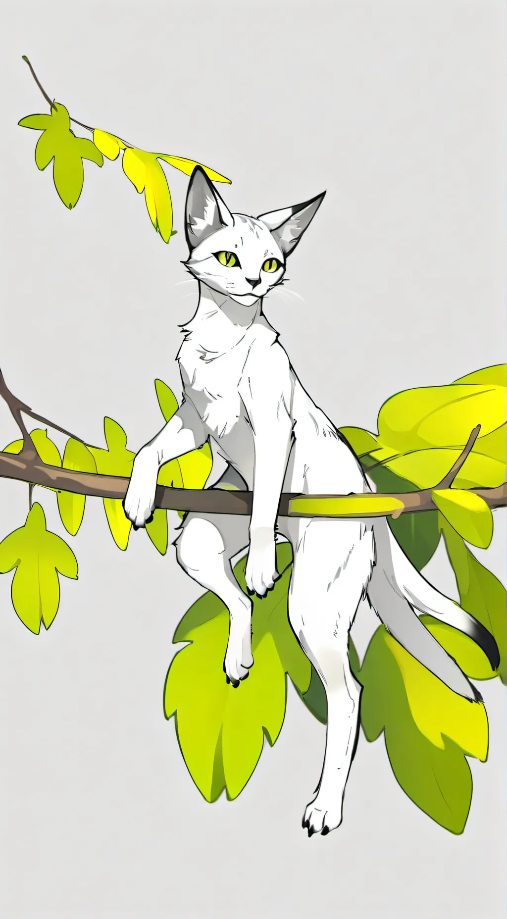 ai character: seu gato  background