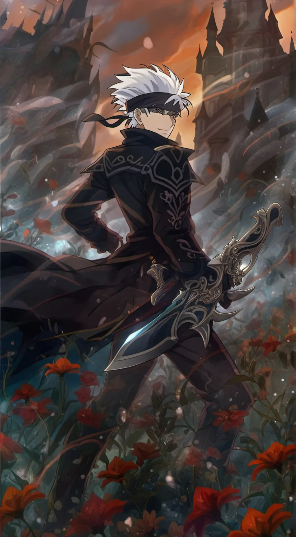 ai character: Satoru Gojo background
