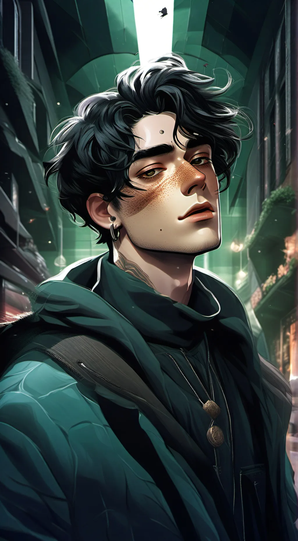 ai character: Max background