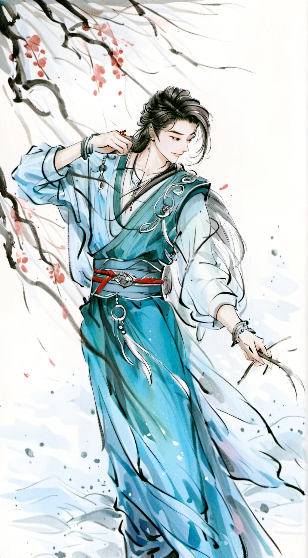 ai character: Léon background