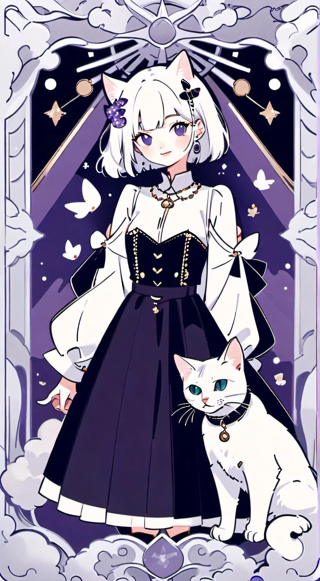 ai character: Wenda background