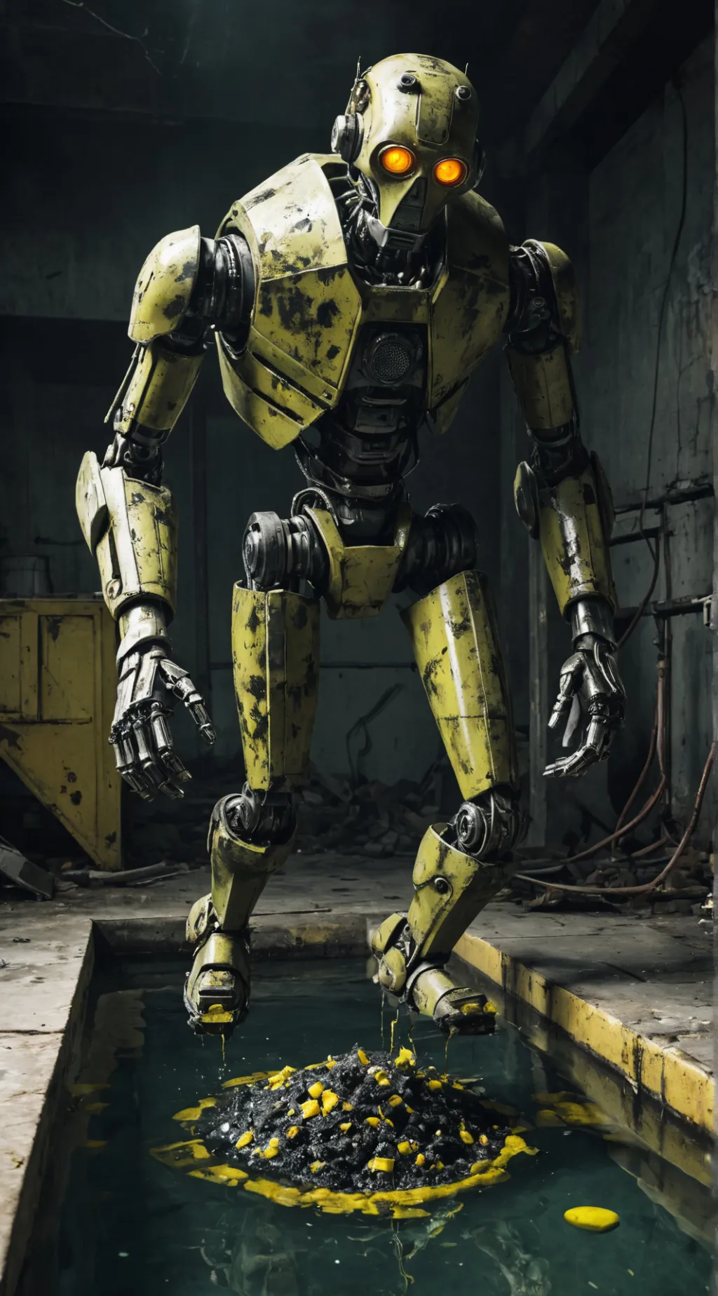 ai character: WasteMan background