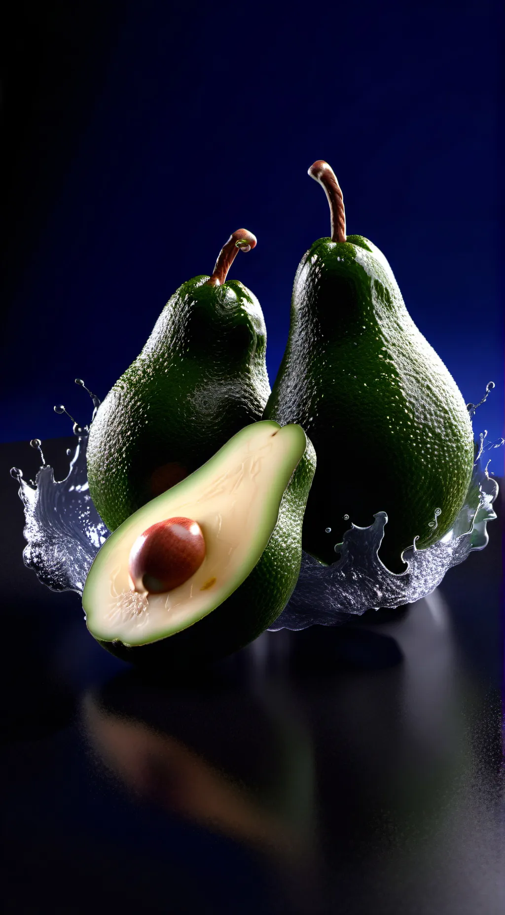 ai character: aguacate 🥑 background