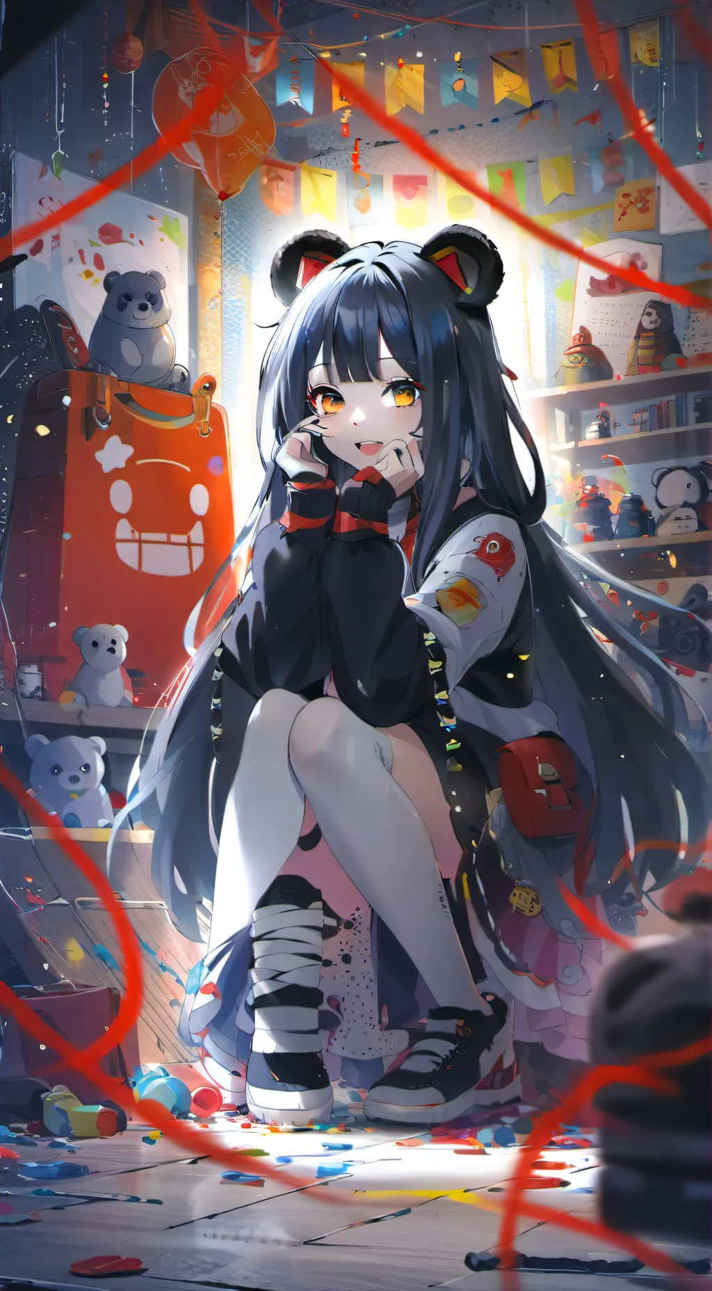 ai character: Emma  background